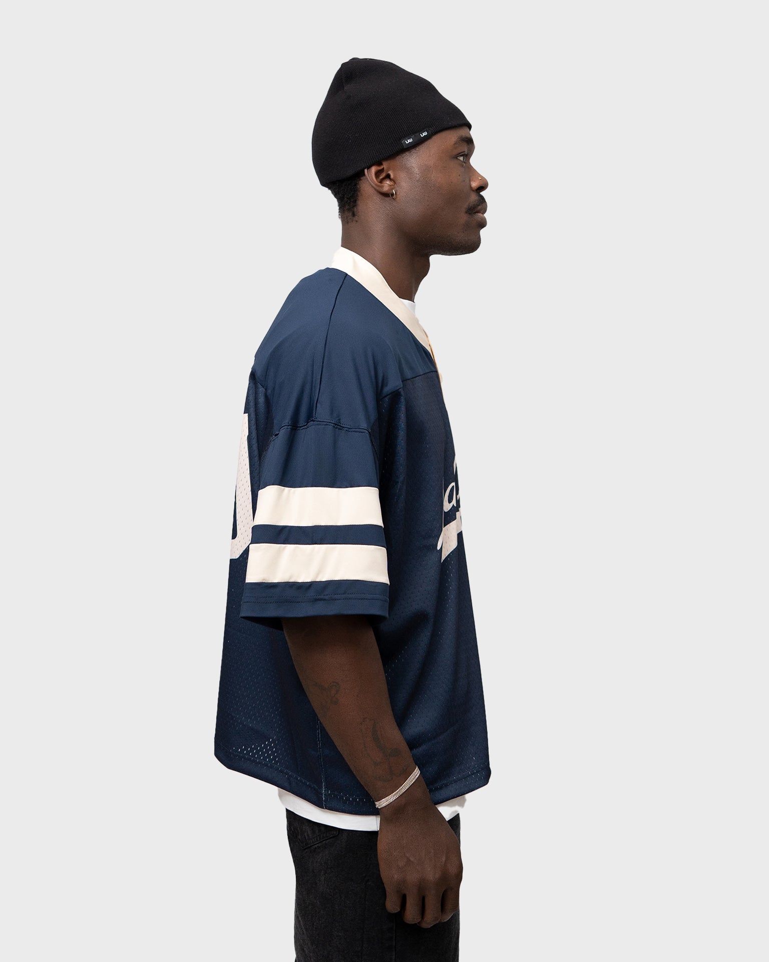 LAU LAU - Jersey Tee - Navy - Headz Up 