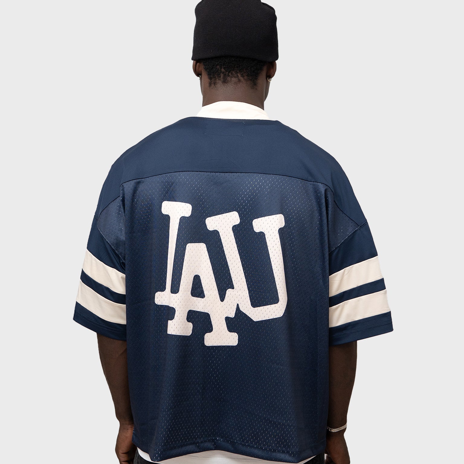 LAU LAU - Jersey Tee - Navy - Headz Up 