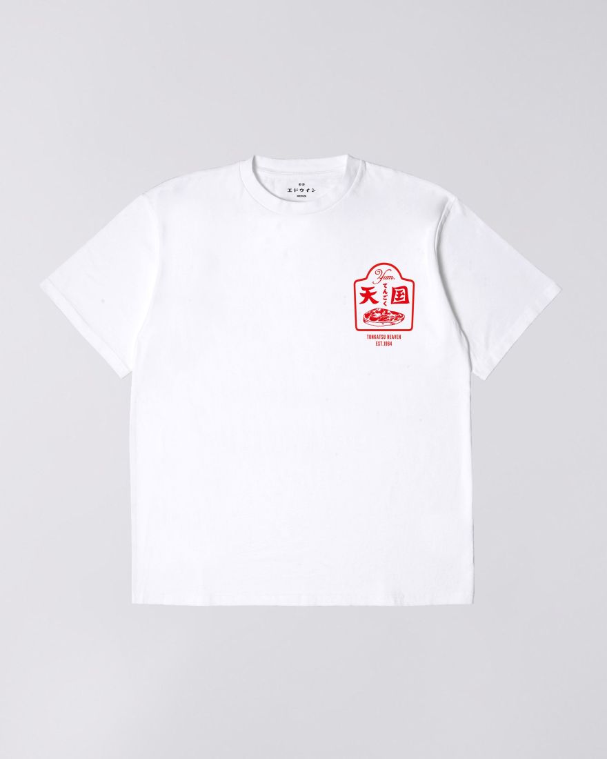 Edwin - TONKATSU - T-SHIRT - White - Headz Up 