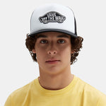 VANS - CLASSIC PATCH - Trucker Cap - Black/White - Headz Up 
