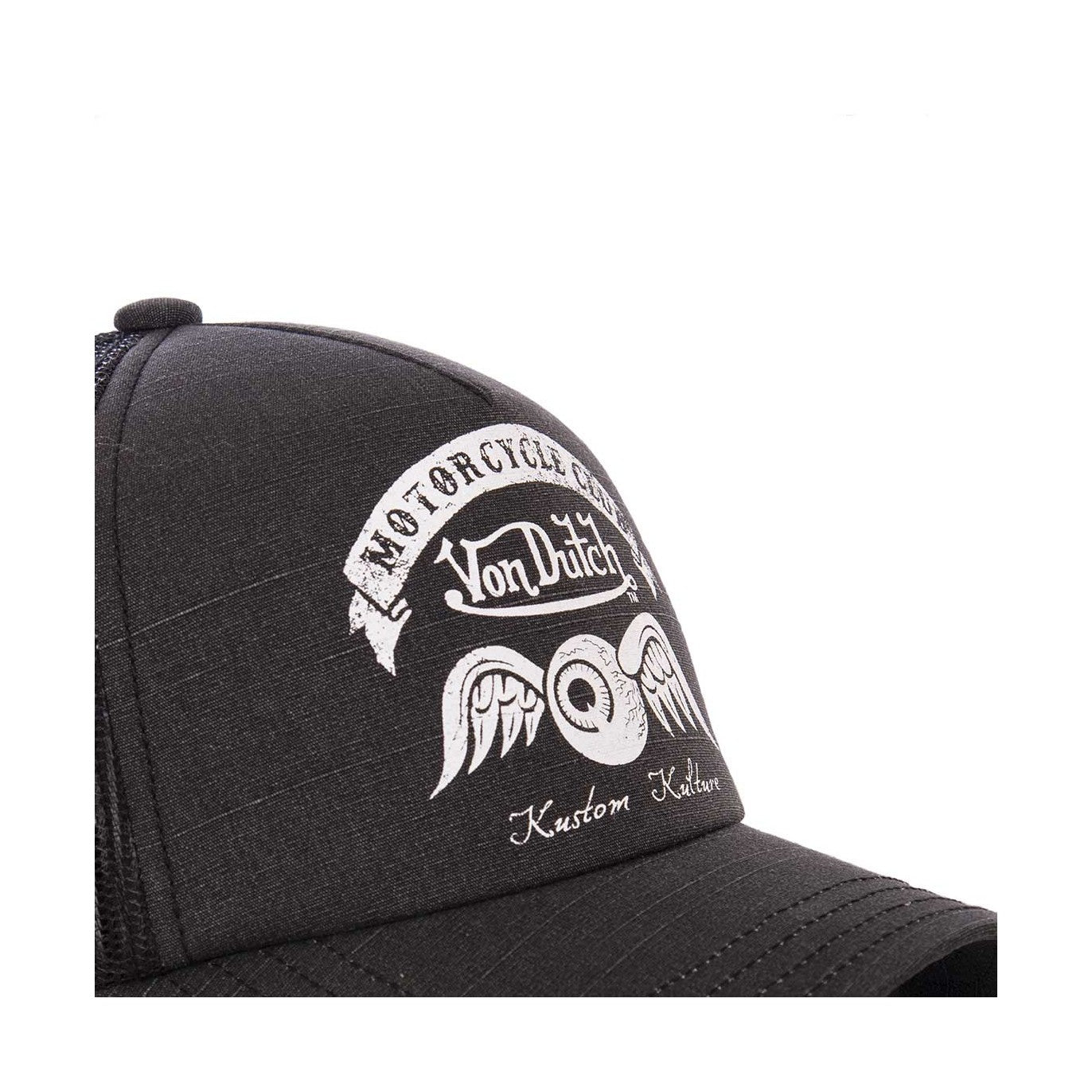 Von Dutch - Screen Print - Trucker Cap - Black - Headz Up 