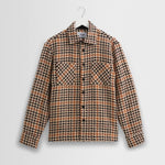 WAX LONDON - Whiting Overshirt - Natural Houndstooth - Headz Up 