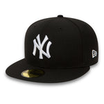 New York Yankees 59Fifty Fitted Cap - Black - Headz Up 