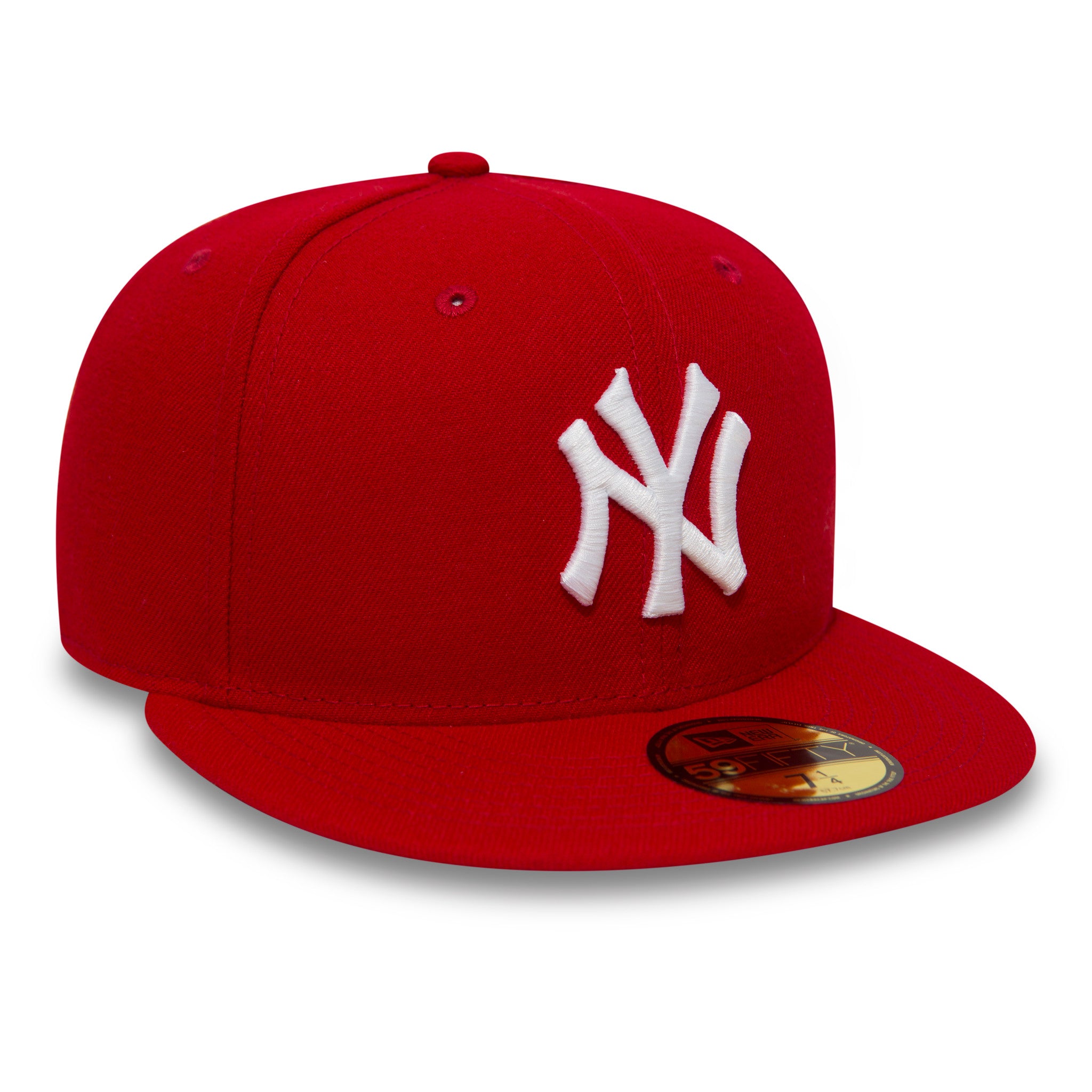 New York Yankees 59Fifty Fitted Cap - Scarlet/White - Headz Up 