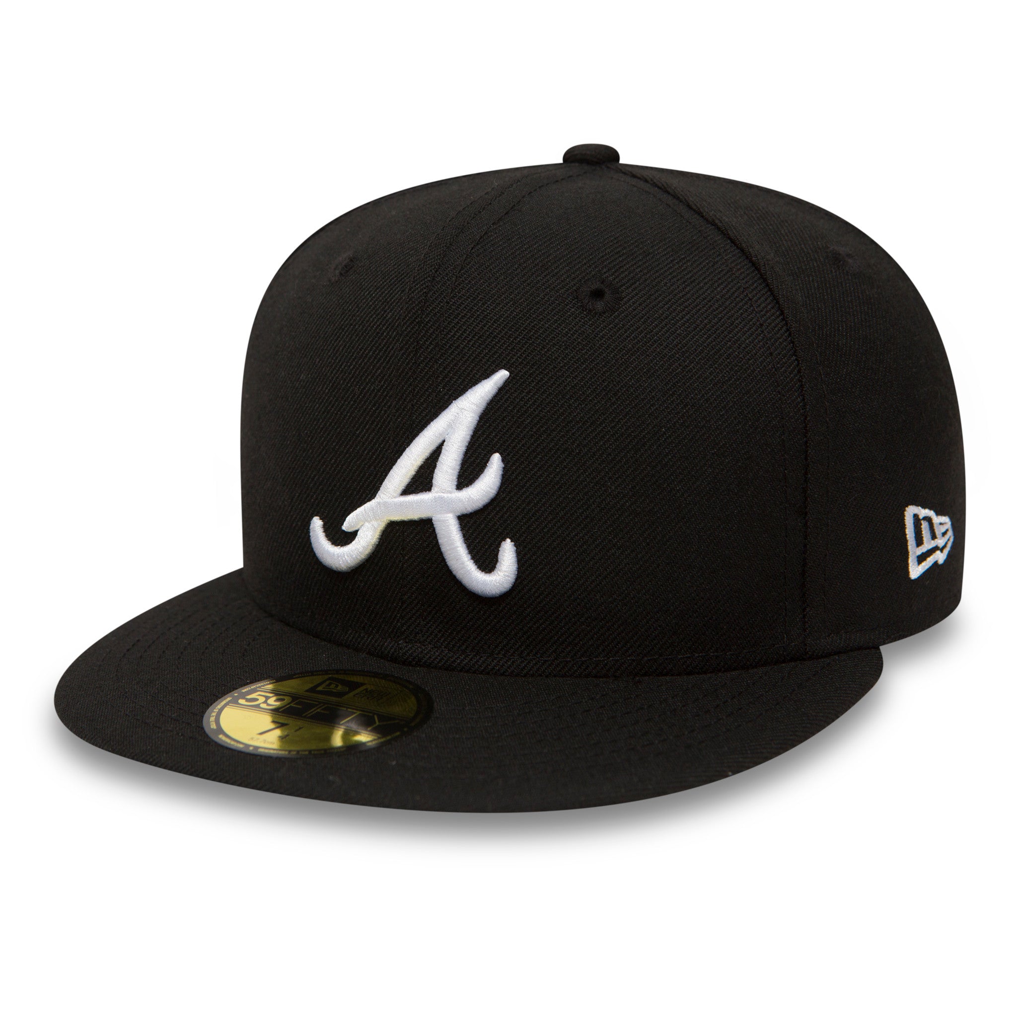 59fifty Fited Cap Atlanta Braves - Sort/hvid - Headz Up 