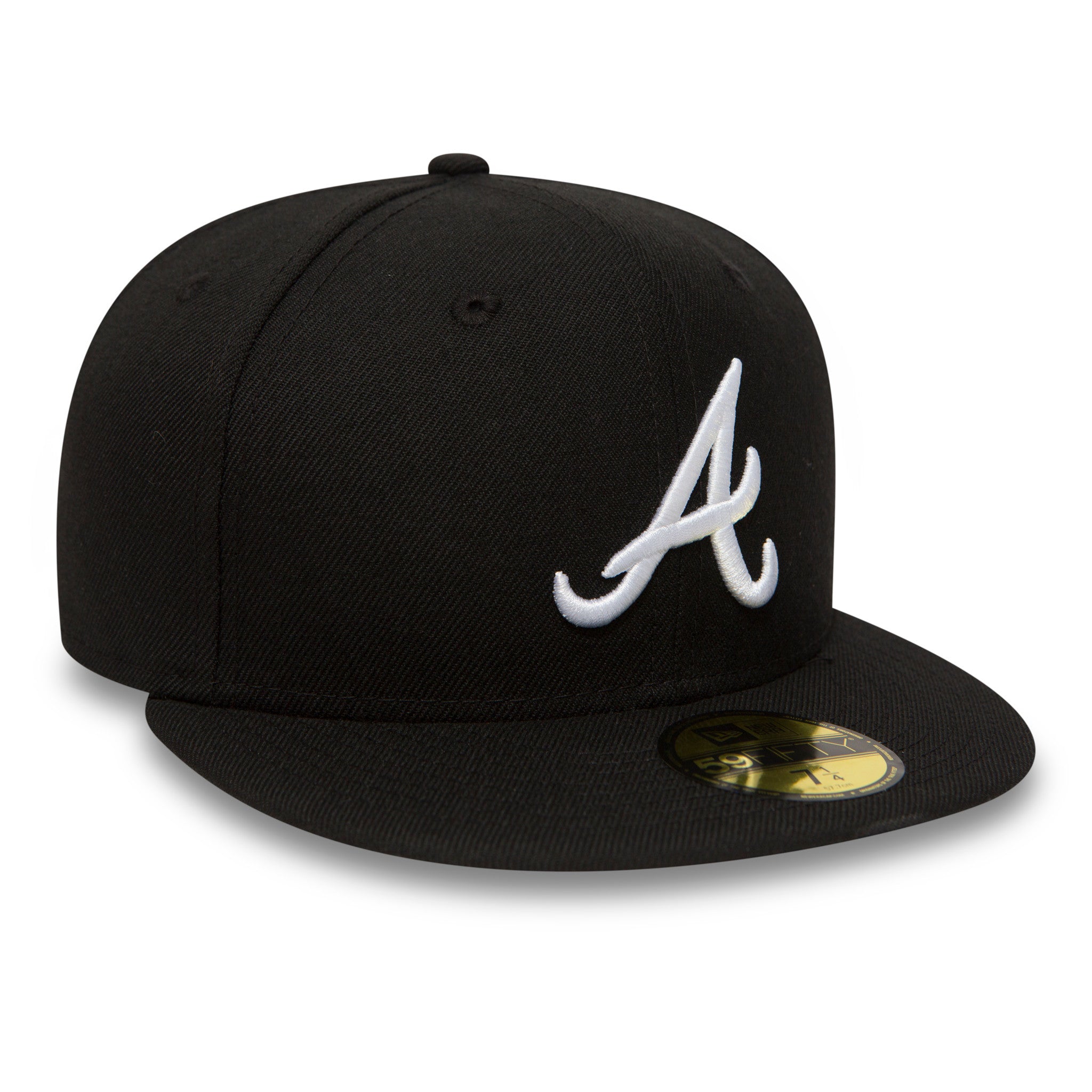 59fifty Fited Cap Atlanta Braves - Sort/hvid - Headz Up 