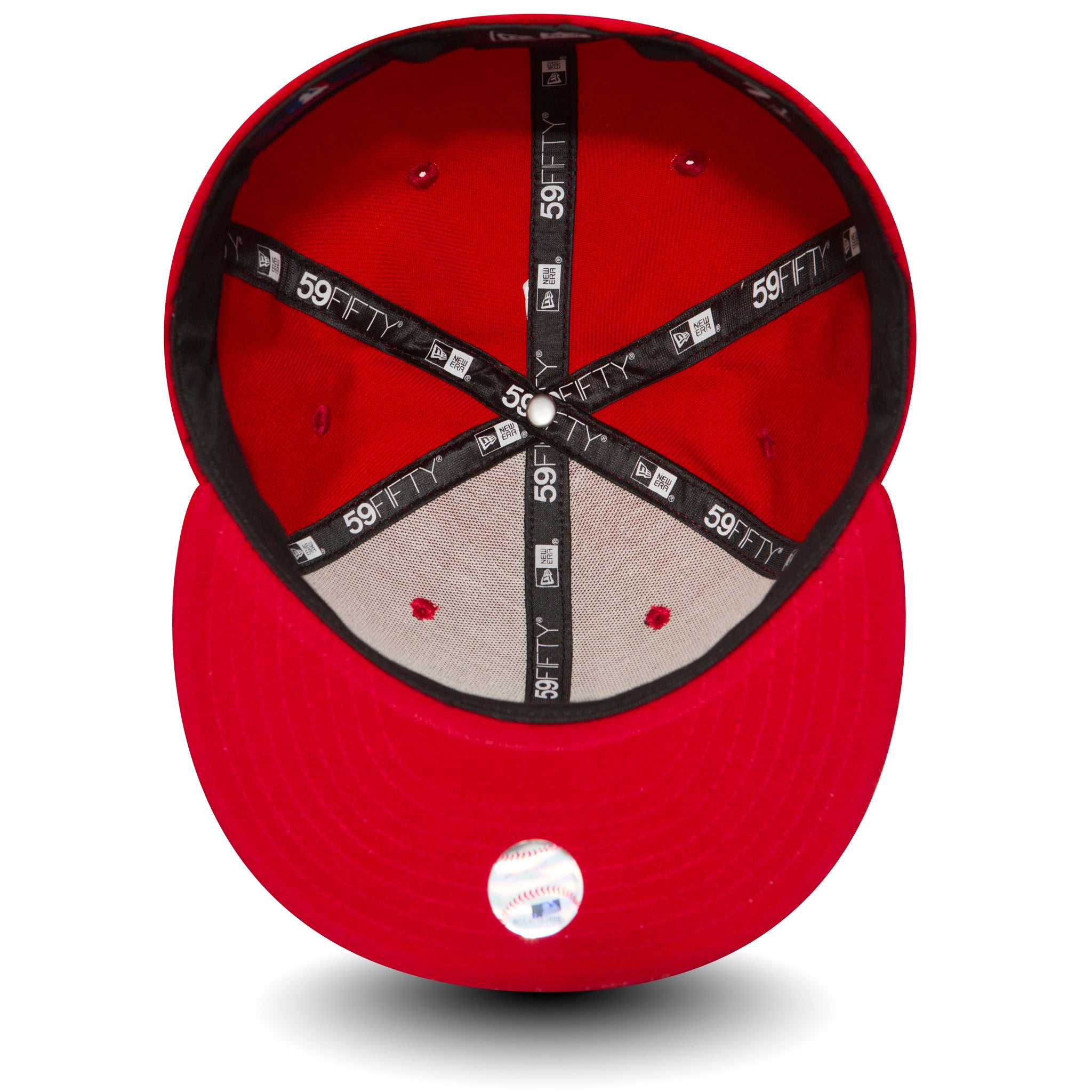 Los Angeles Dodgers 59Fifty Fitted Cap - Scarlet - Headz Up 