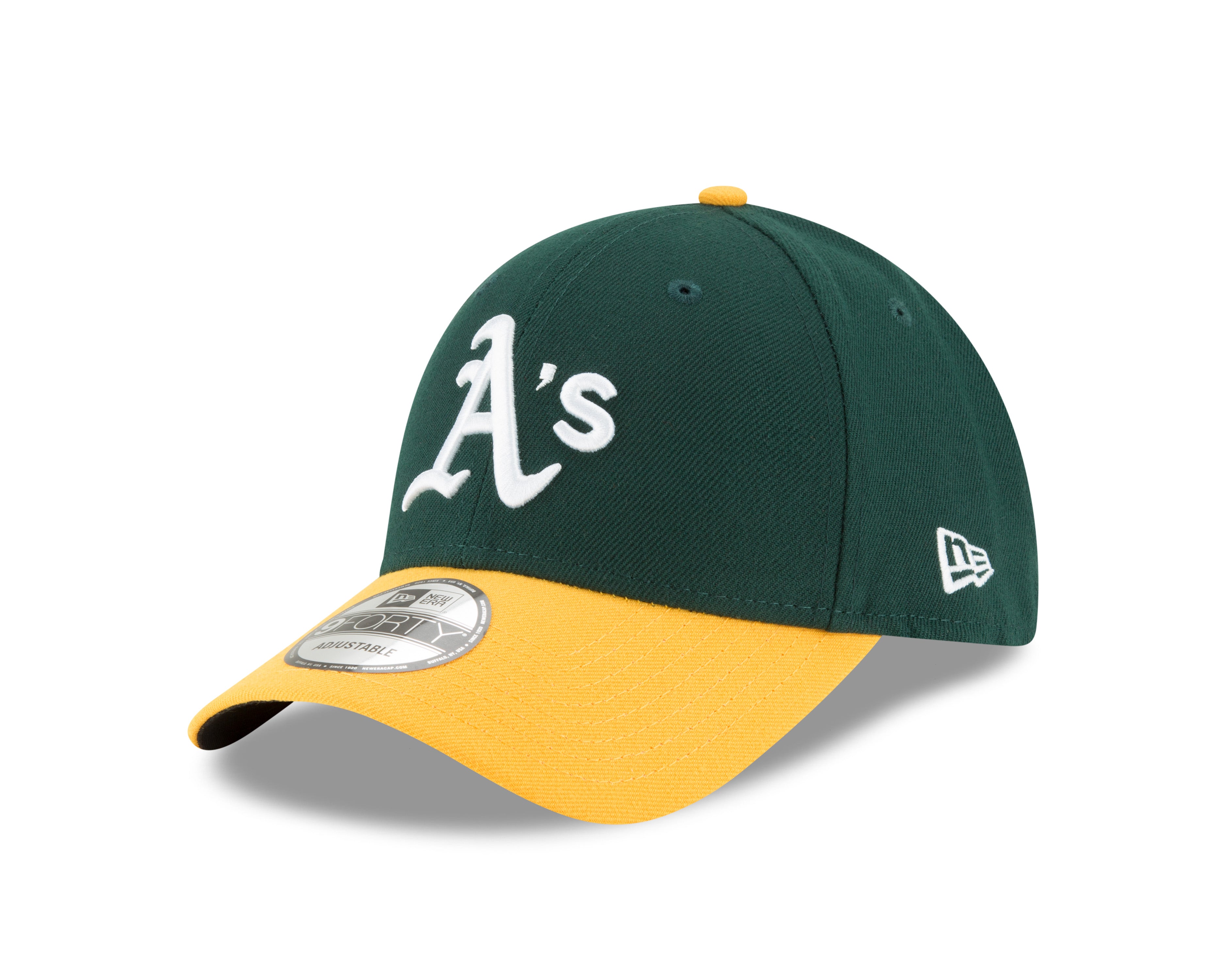 Oakland Athletics The League 9Forty - Grøn/Gul - Headz Up 