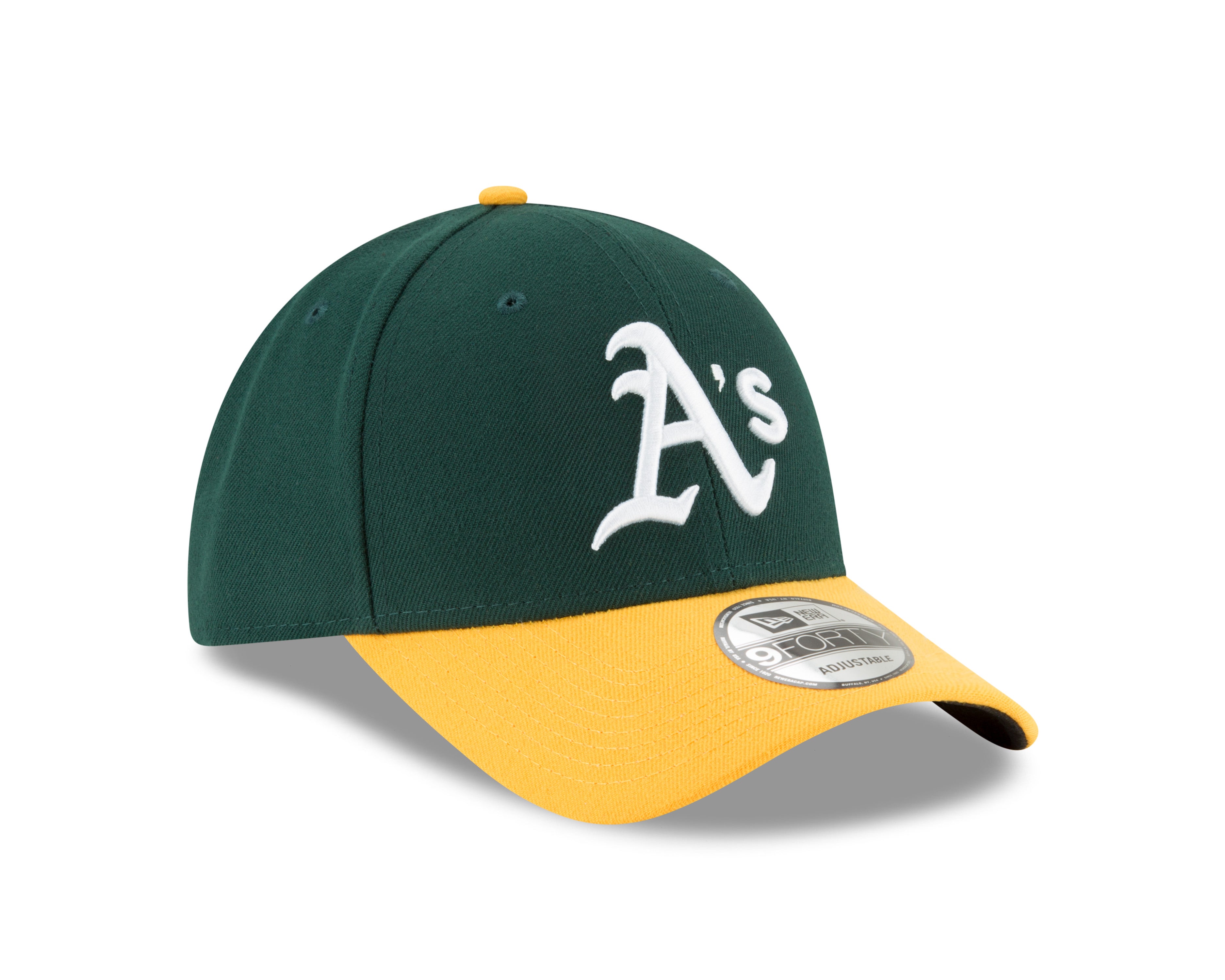 Oakland Athletics The League 9Forty - Grøn/Gul - Headz Up 