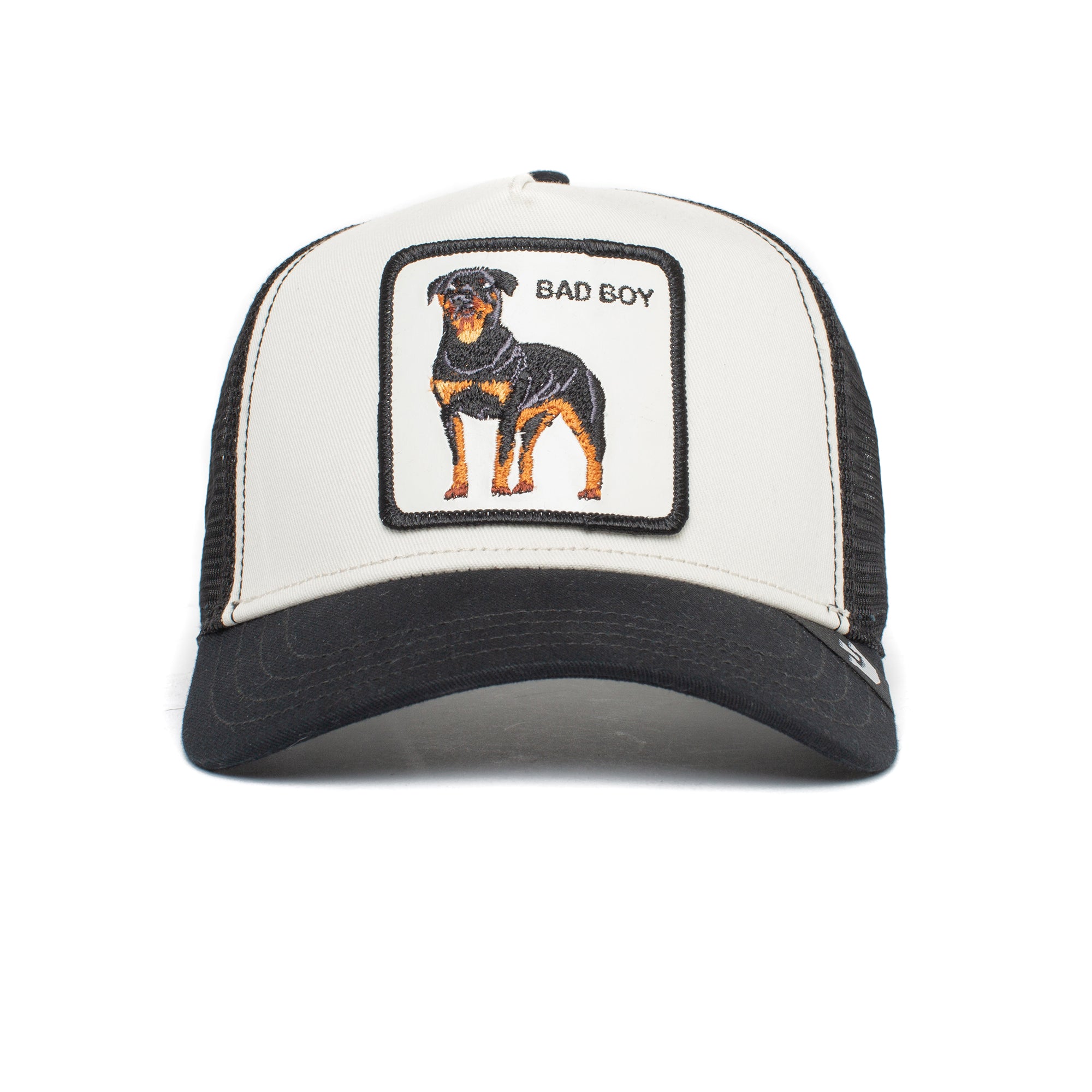 Goorin Bros The Badest Boy - Trucker Cap - White/Black - Headz Up 