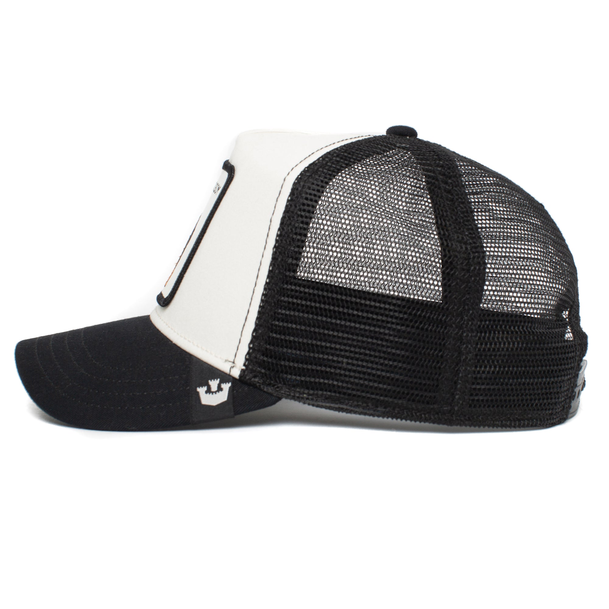 Goorin Bros The Badest Boy - Trucker Cap - White/Black - Headz Up 