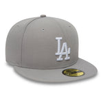 59fifty Fitted Cap Los Angeles Dodgers - Grå/Hvid - Headz Up 