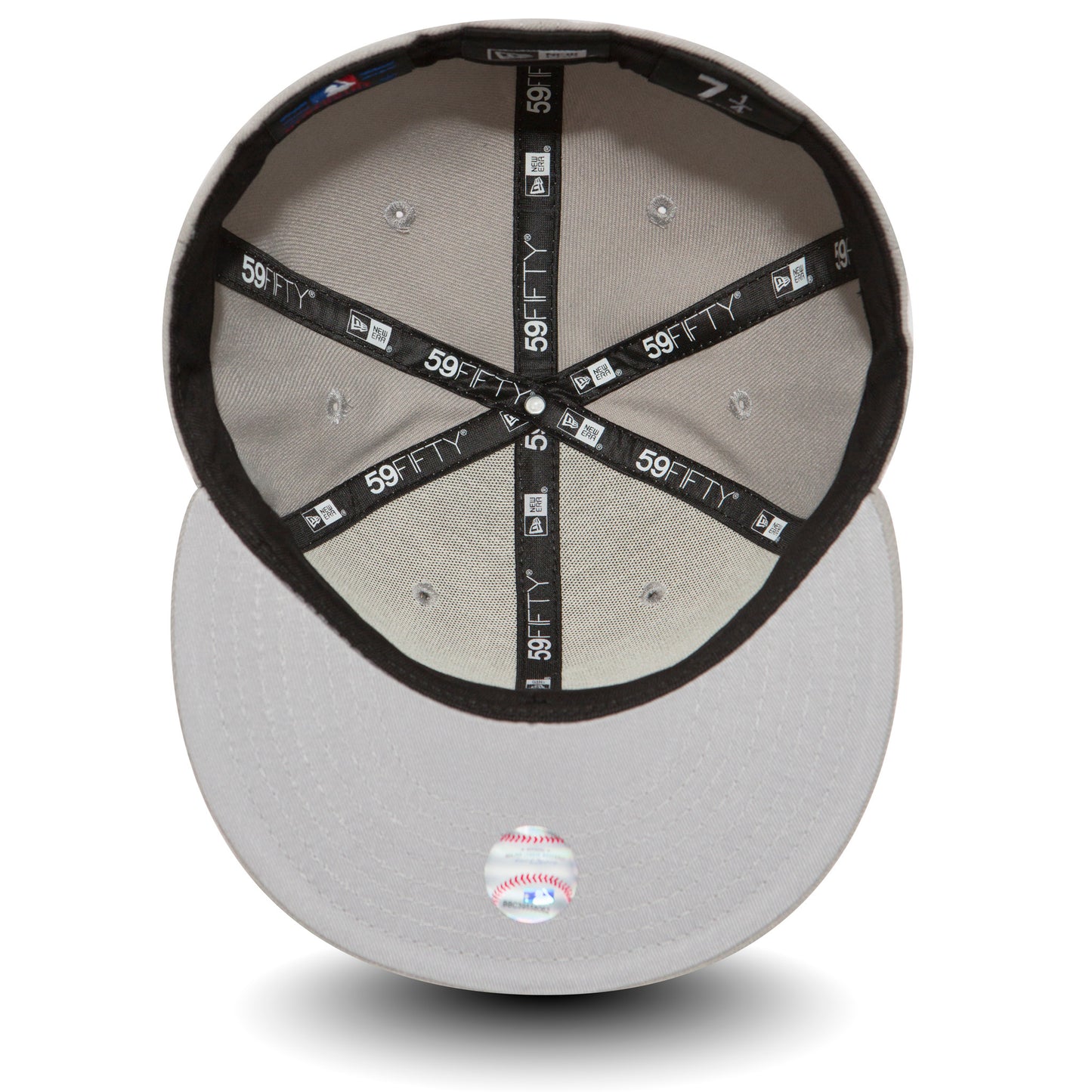 59fifty Fitted Cap Los Angeles Dodgers - Grå/Hvid - Headz Up 
