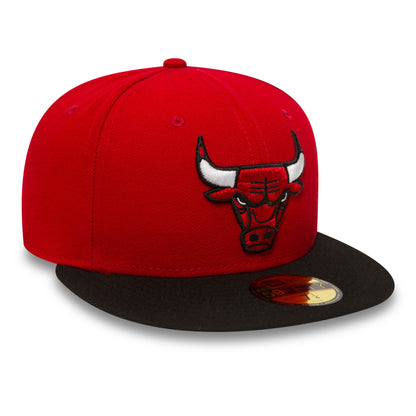59Fifty Fitted Essential Chicago Bulls - Red/Black - Headz Up 