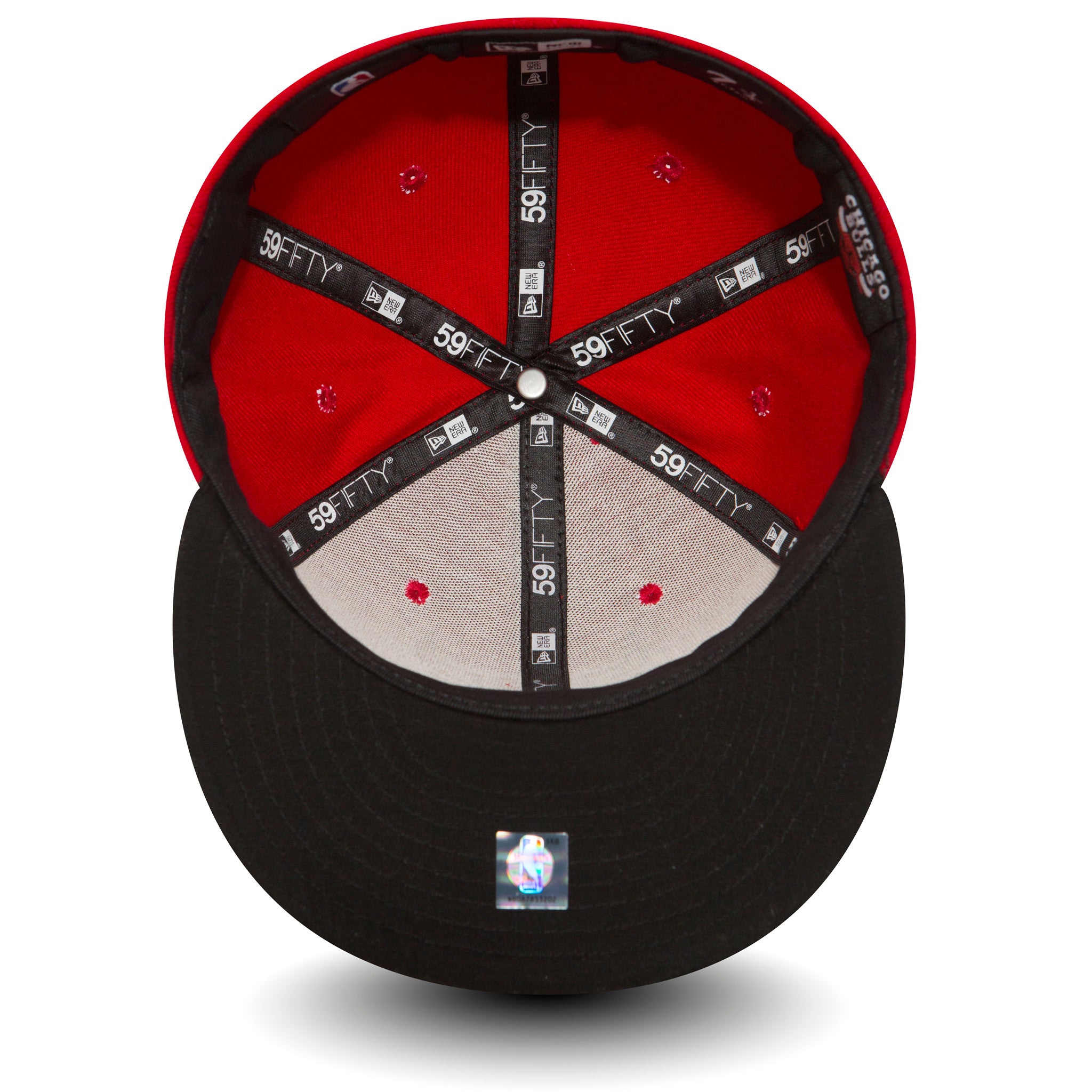 59Fifty Fitted Essential Chicago Bulls - Red/Black - Headz Up 