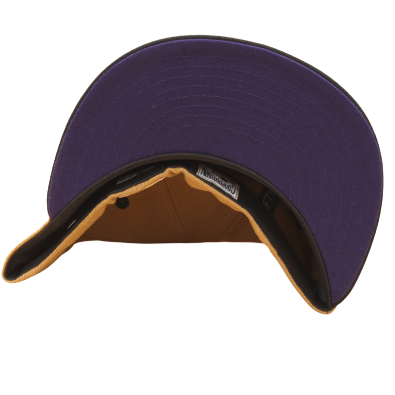 Chicago White Sox Cooperstown 59Fifty Fitted Comiskey Park - Wheat/Black/Purple - Headz Up 