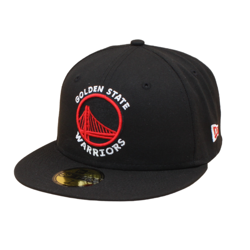 Golden State Warriors 59Fifty Fitted - Black/Red - Headz Up 