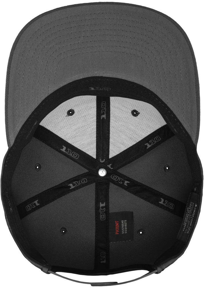 Premium One Ten Snapback - Dark Grey - Headz Up 