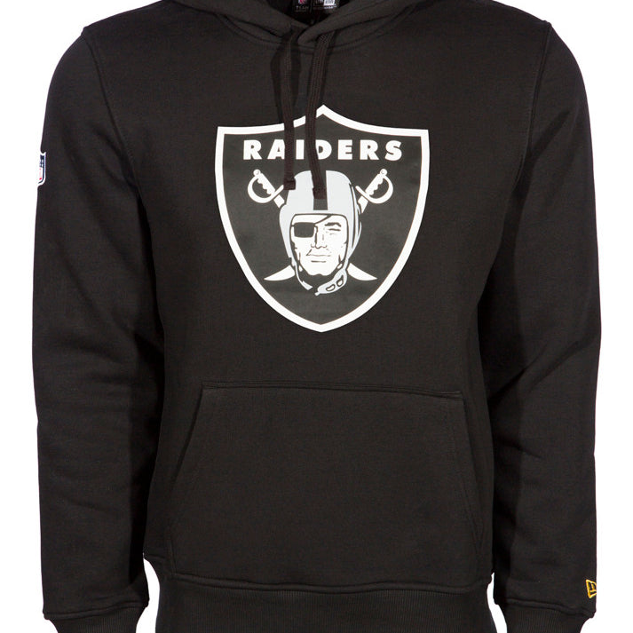 Team Logo Hoodie - Las Vegas Raiders - Sort - Headz Up 