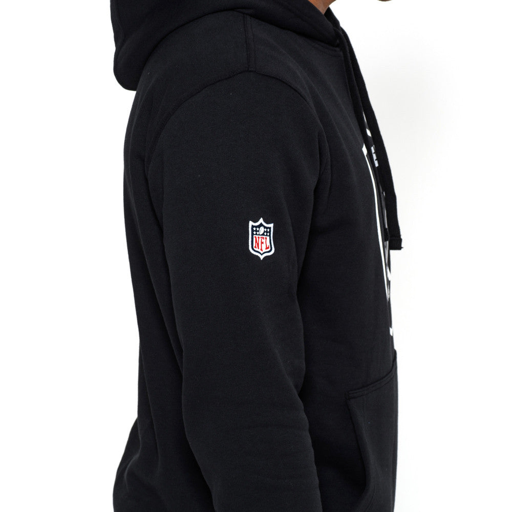 Team Logo Hoodie - Las Vegas Raiders - Sort - Headz Up 