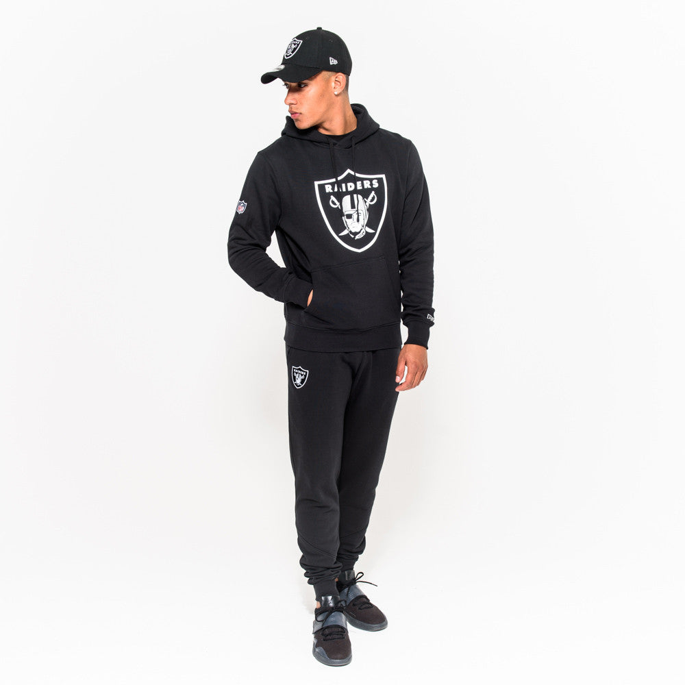 Team Logo Hoodie - Las Vegas Raiders - Sort - Headz Up 