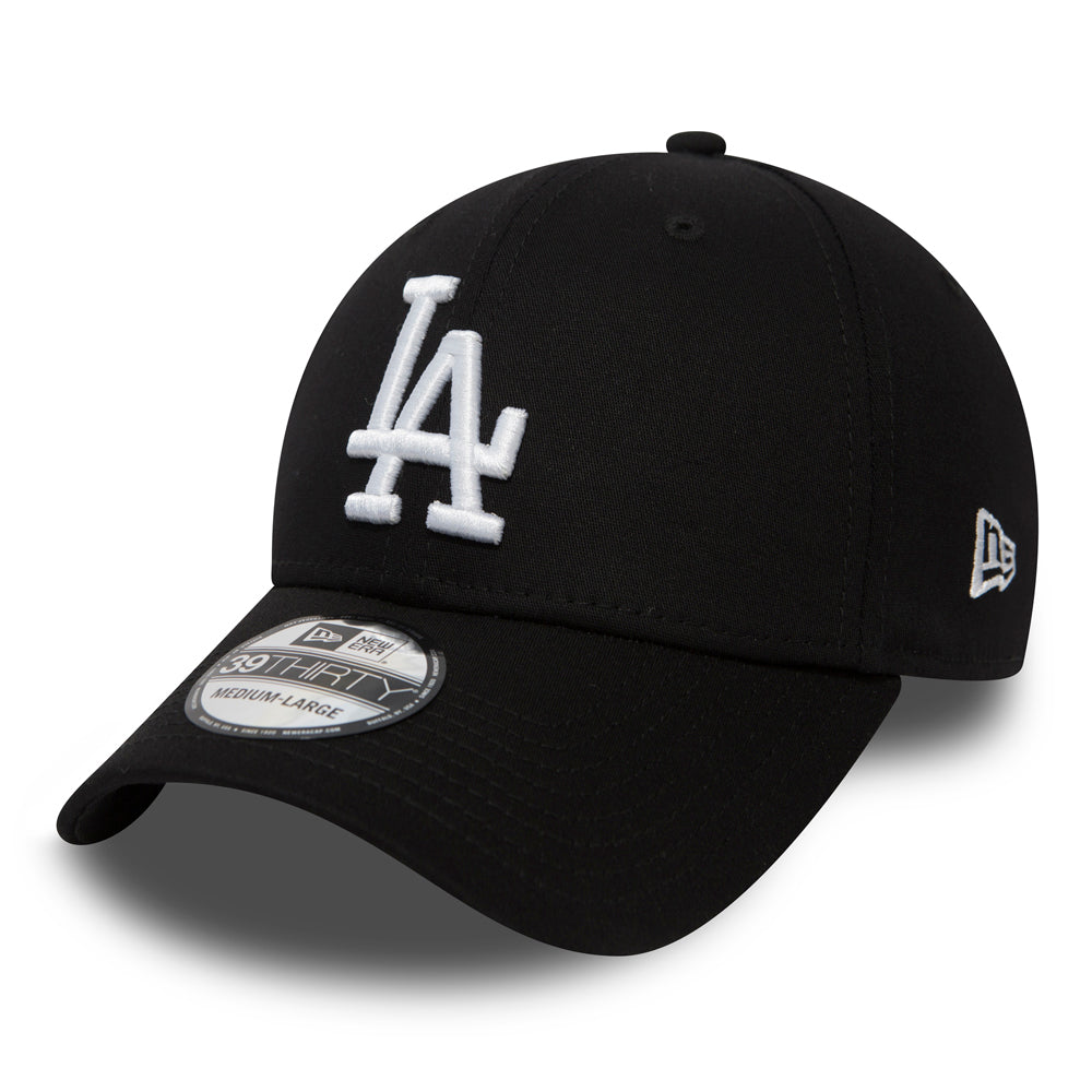 Los Angeles Dodgers League Essential 39Thirty - Black/White - Headz Up 
