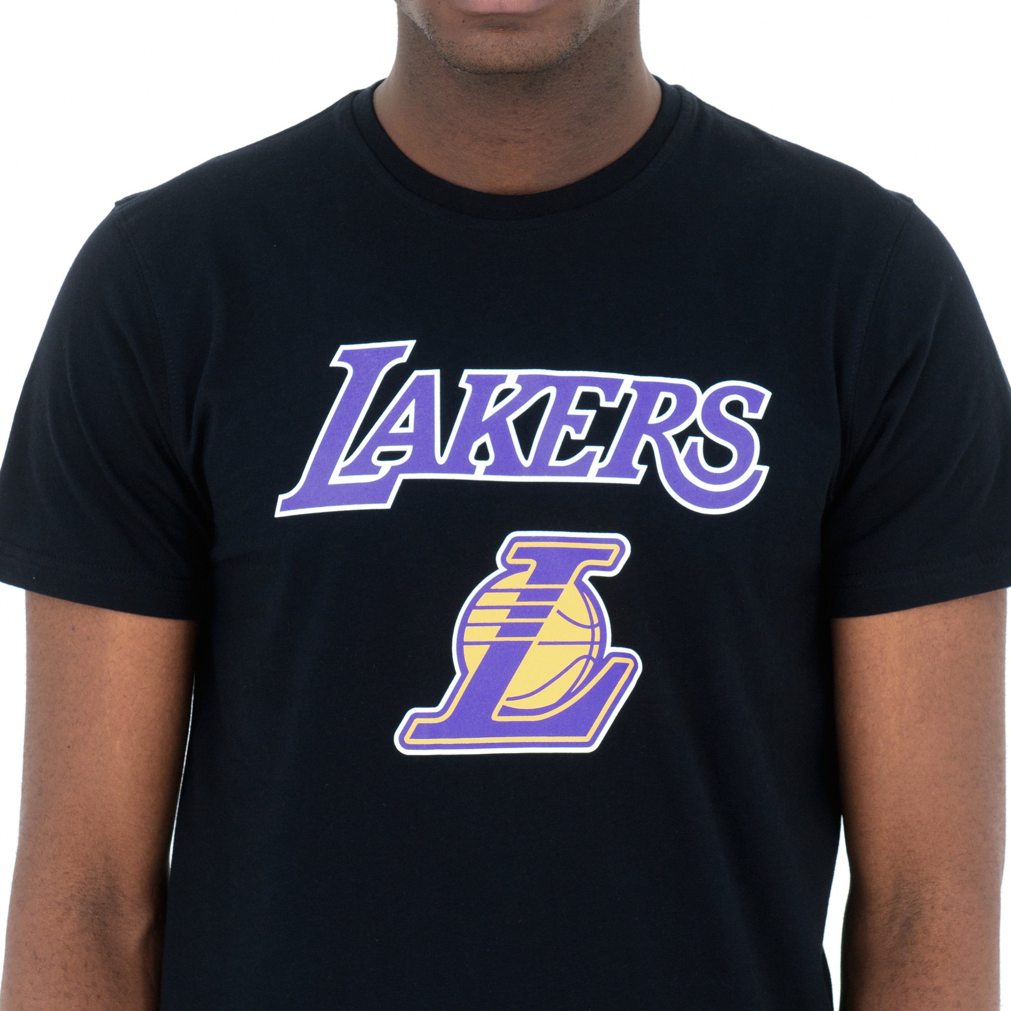 Team Logo Tee - Los Angeles Lakers - Sort - Headz Up 