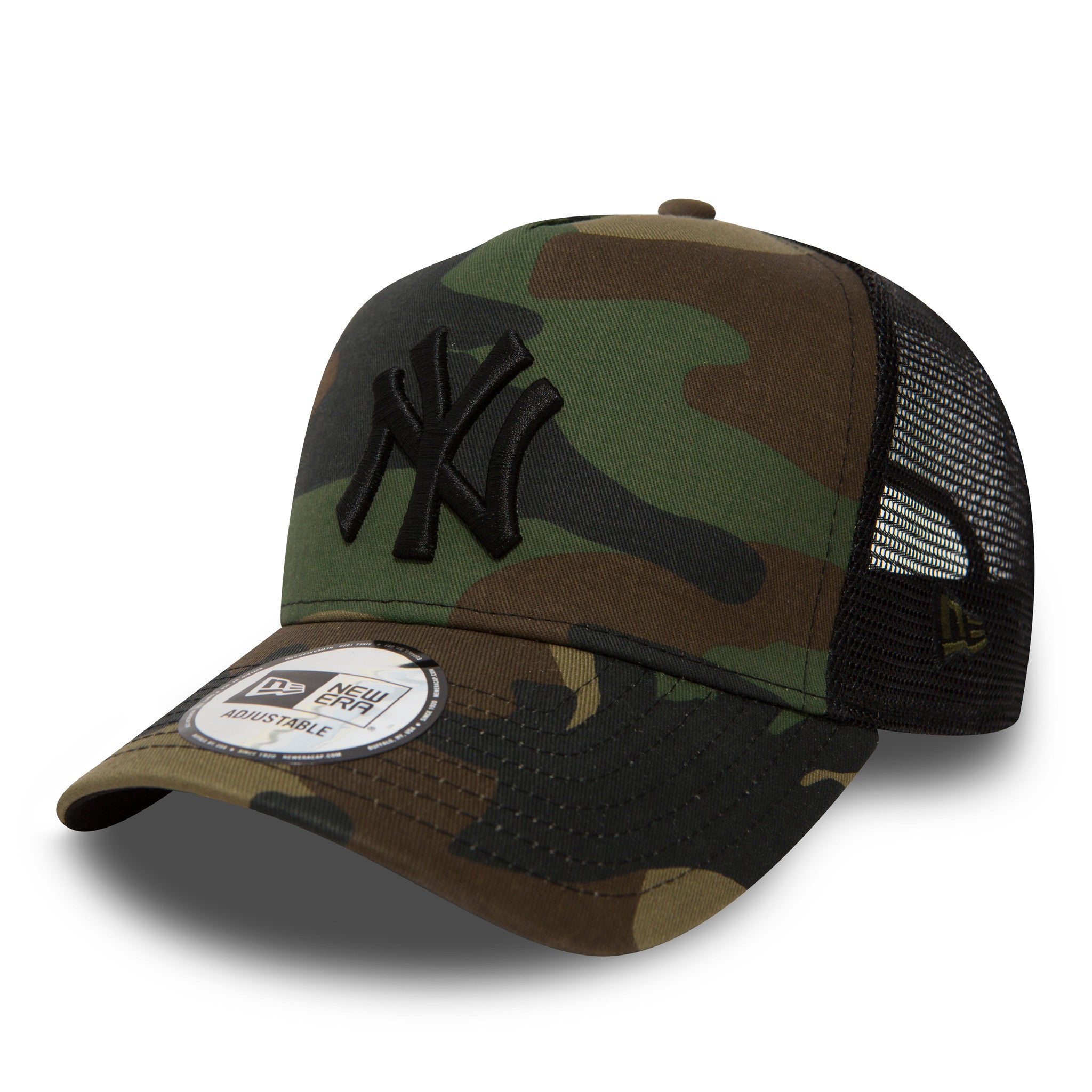 New York Yankees Clean Trucker - Woodland/Camo - Headz Up 