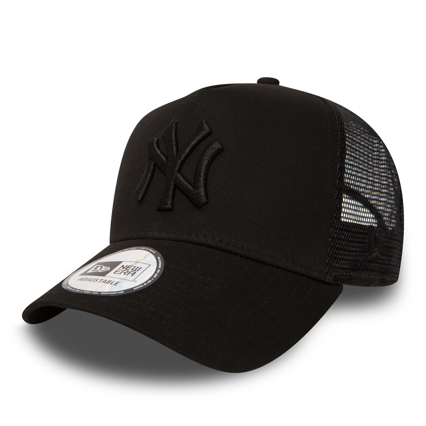 New York Yankees Clean Trucker - Black On Black - Headz Up 
