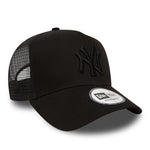 New York Yankees Clean Trucker - Black On Black - Headz Up 