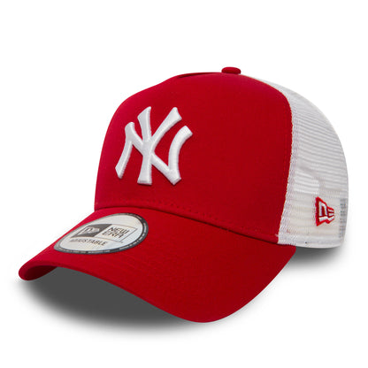 New York Yankees Clean Trucker - Rød/Hvid - Headz Up 