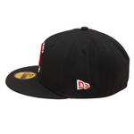 Golden State Warriors 59Fifty Fitted - Black/Red - Headz Up 
