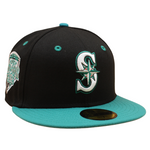 Seattle Mariners Cooperstown 59Fifty Fitted 1992 All Star Game - Black/Teal - Headz Up 