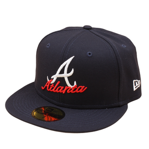59Fifty Fitted Cap Dual Logo Atlanta Braves  - OTC - Headz Up 