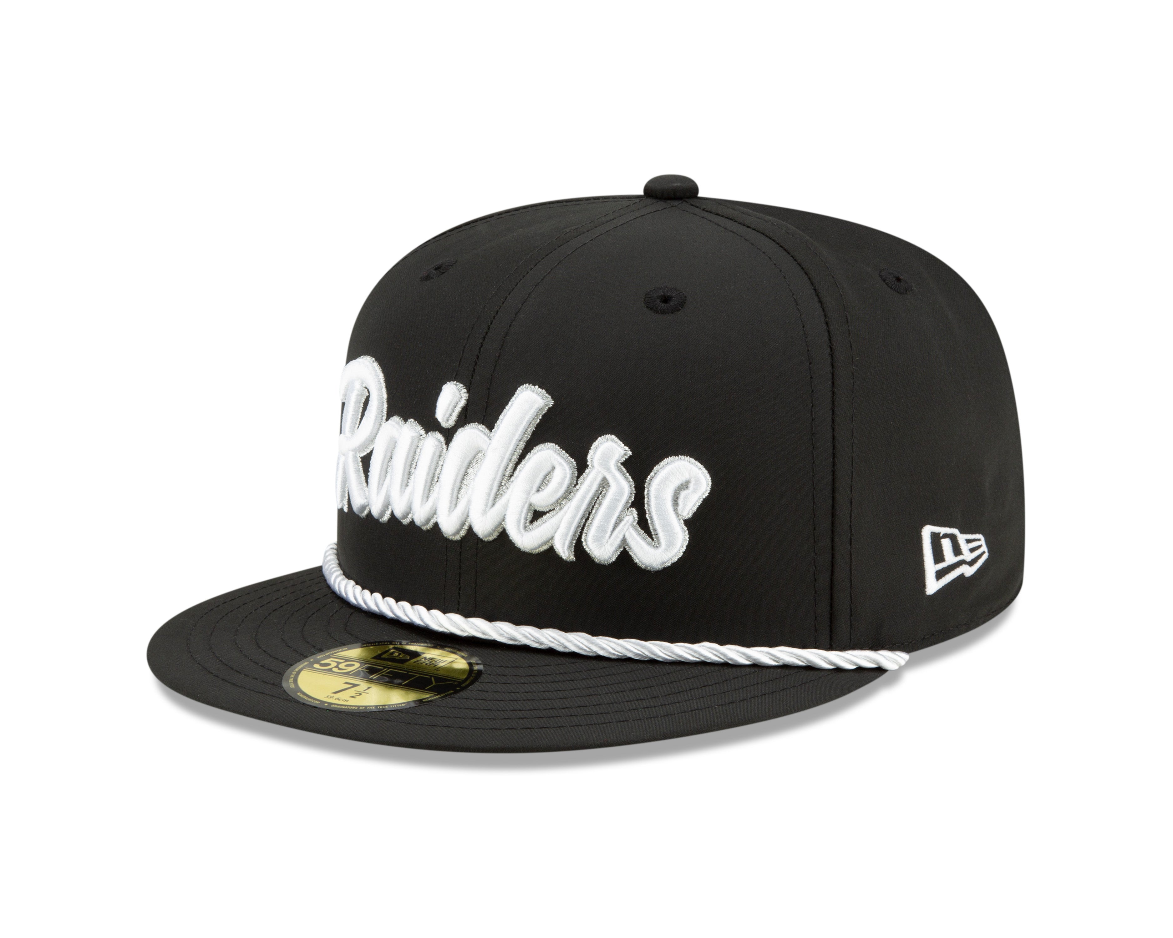 NFL Sideline On Field 59Fifty Fitted Las Vegas Raiders - Black - Headz Up 