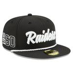 NFL Sideline On Field 59Fifty Fitted Las Vegas Raiders - Black - Headz Up 