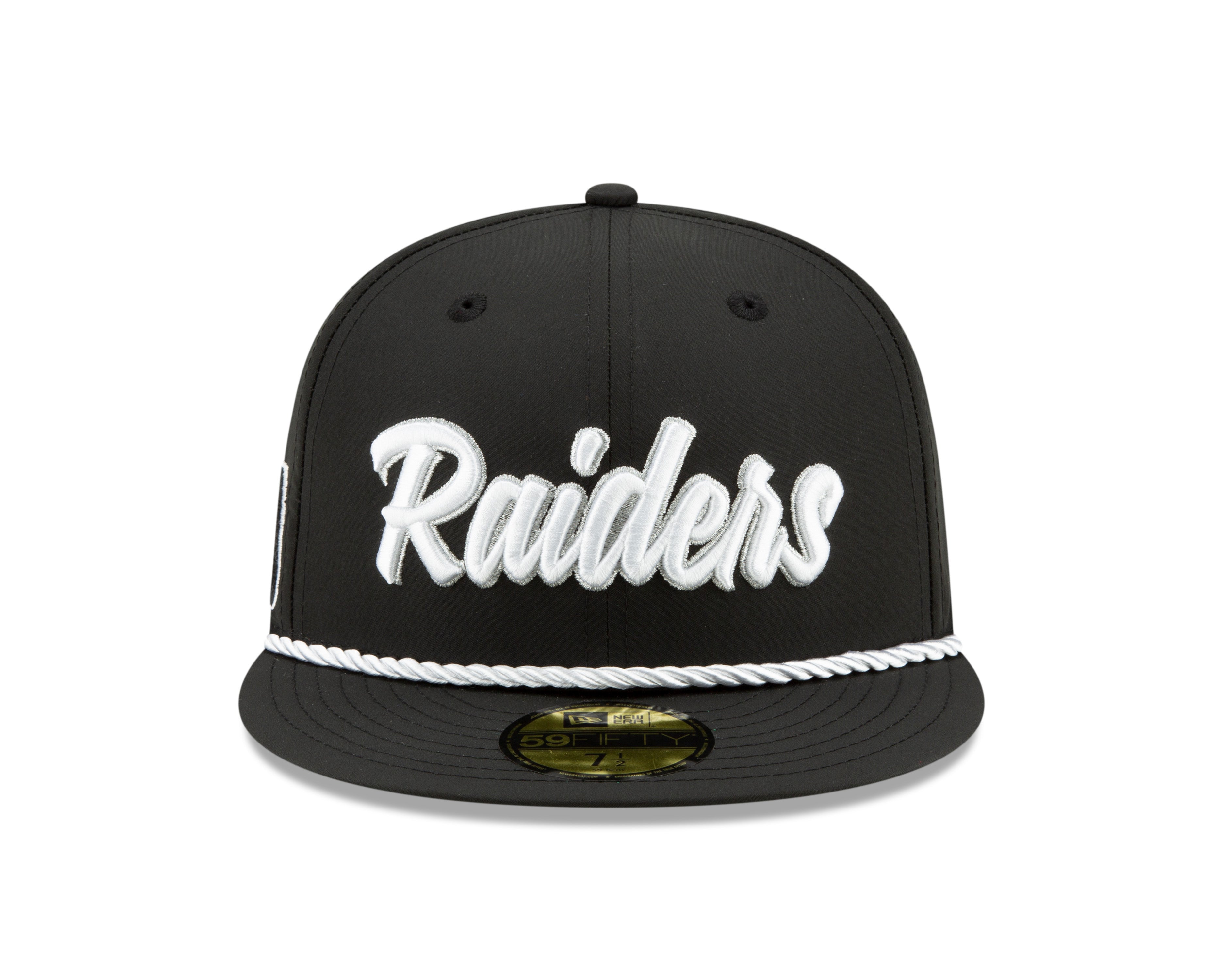 NFL Sideline On Field 59Fifty Fitted Las Vegas Raiders - Black - Headz Up 