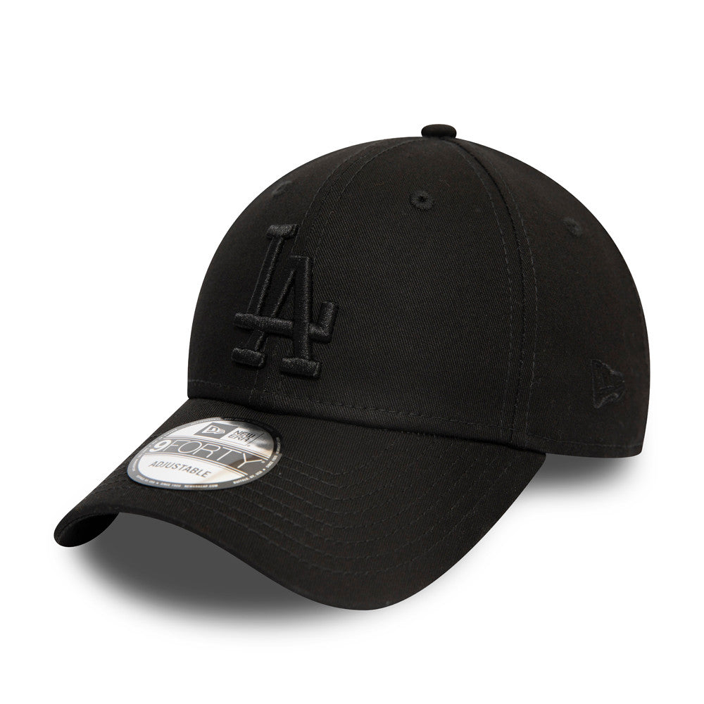 Los Angeles Dodgers Essential 9Forty - Black On Black - Headz Up 