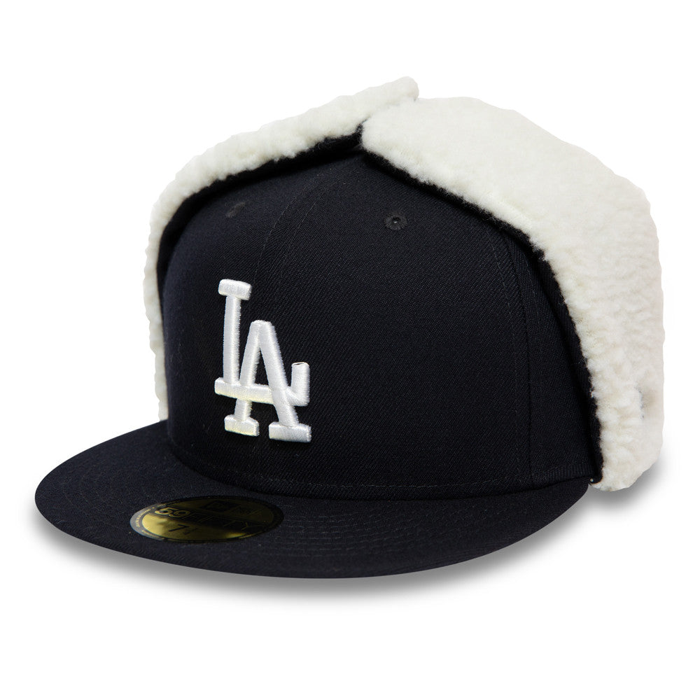 Los Angeles Dodgers Dogear 59Fifty Fitted Cap - Navy - Headz Up 