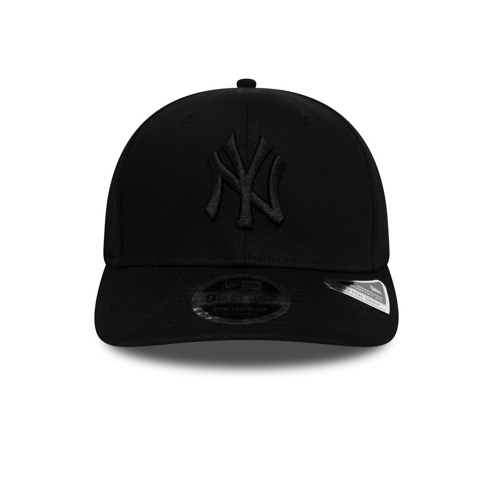 New York Yankees Stretch 9Fifty Snapback - Tonal Black - Headz Up 