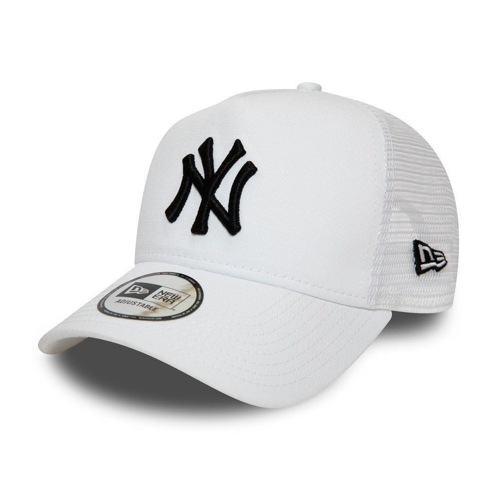 New York Yankees Essential Trucker Cap - White - Headz Up 