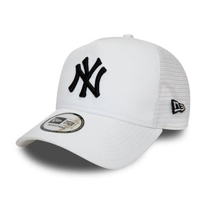 New York Yankees Essential Trucker Cap - White - Headz Up 