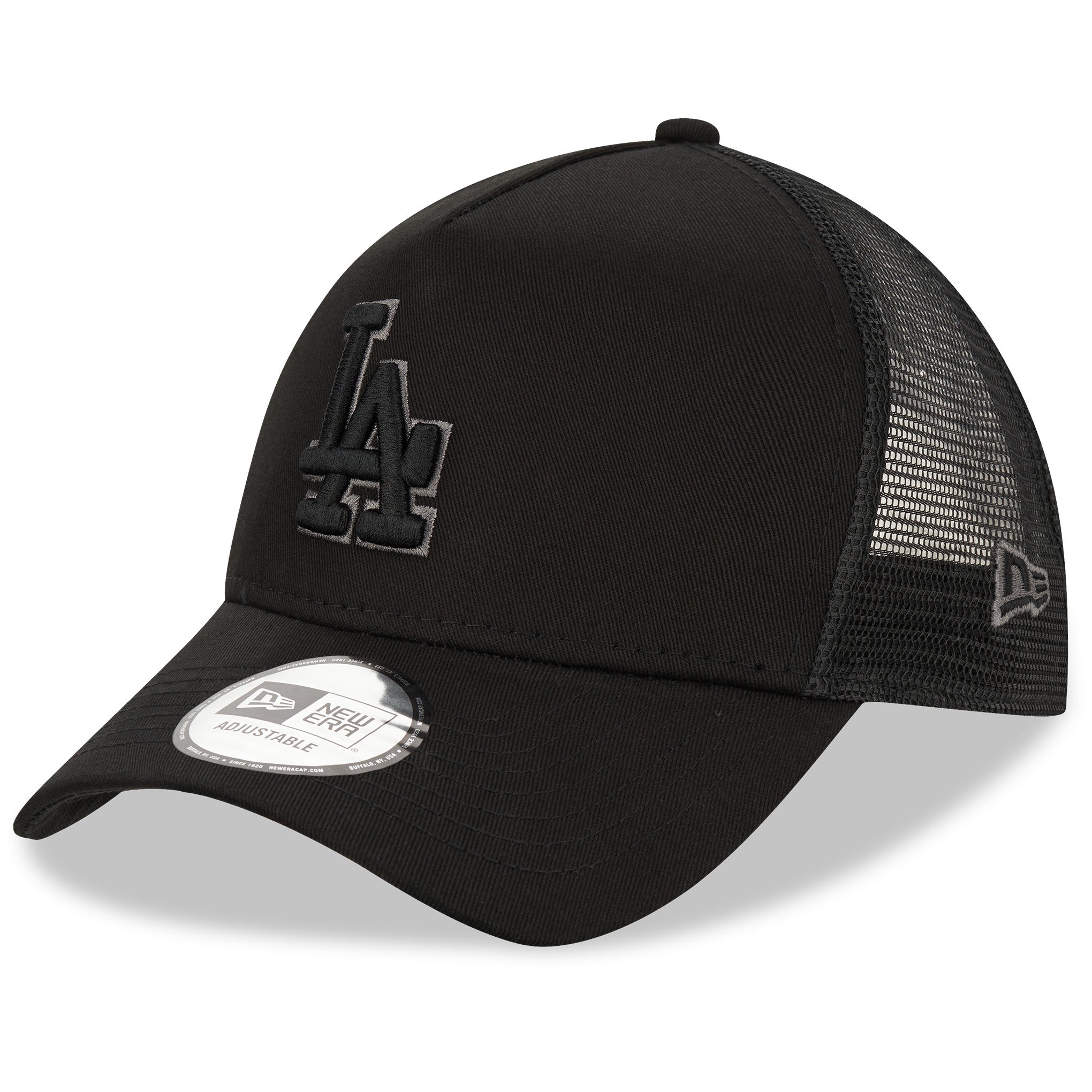 BOB Team Logo Trucker Cap - Los Angeles Dodgers - Black - Headz Up 