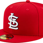 59Fifty Fitted Cap St. Louis Cardinals Authentic On Field - Rød - Headz Up 