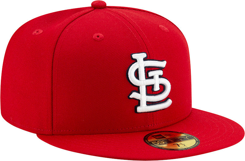 59Fifty Fitted Cap St. Louis Cardinals Authentic On Field - Rød - Headz Up 