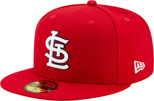 59Fifty Fitted Cap St. Louis Cardinals Authentic On Field - Rød - Headz Up 
