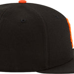 Sort New Era San Francisco Giants 59FIFTY fitted baseballkasket med autentisk on-field design.
