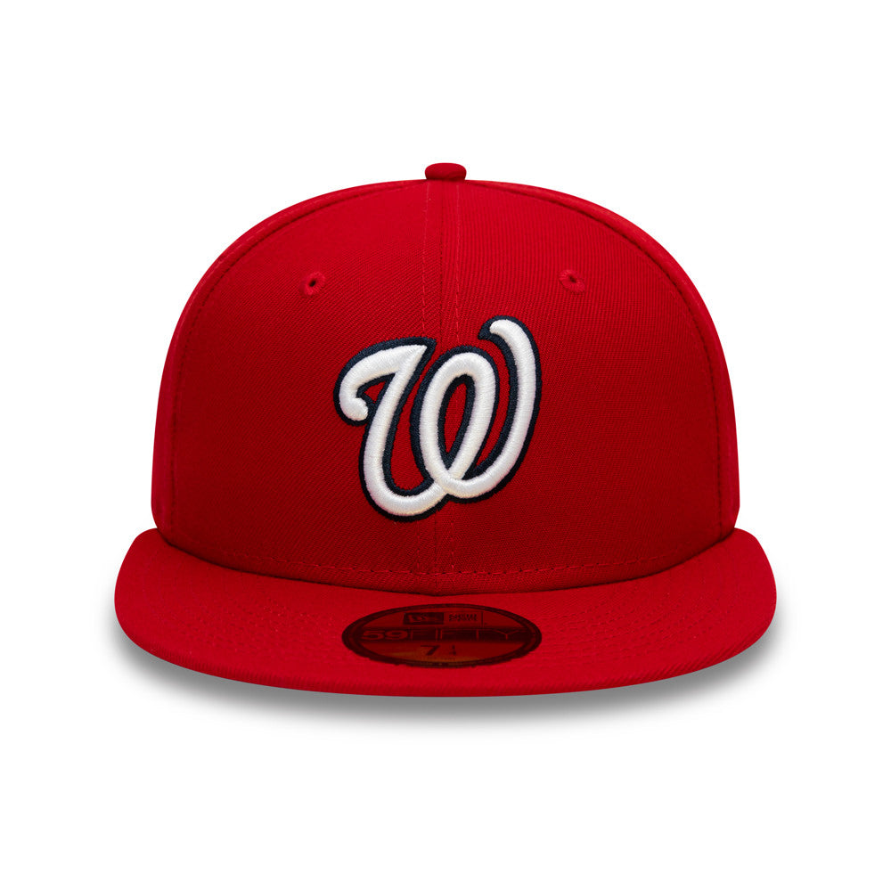 59Fifty Fitted Cap Washington Nationals Authentic On Field - Rød - Headz Up 