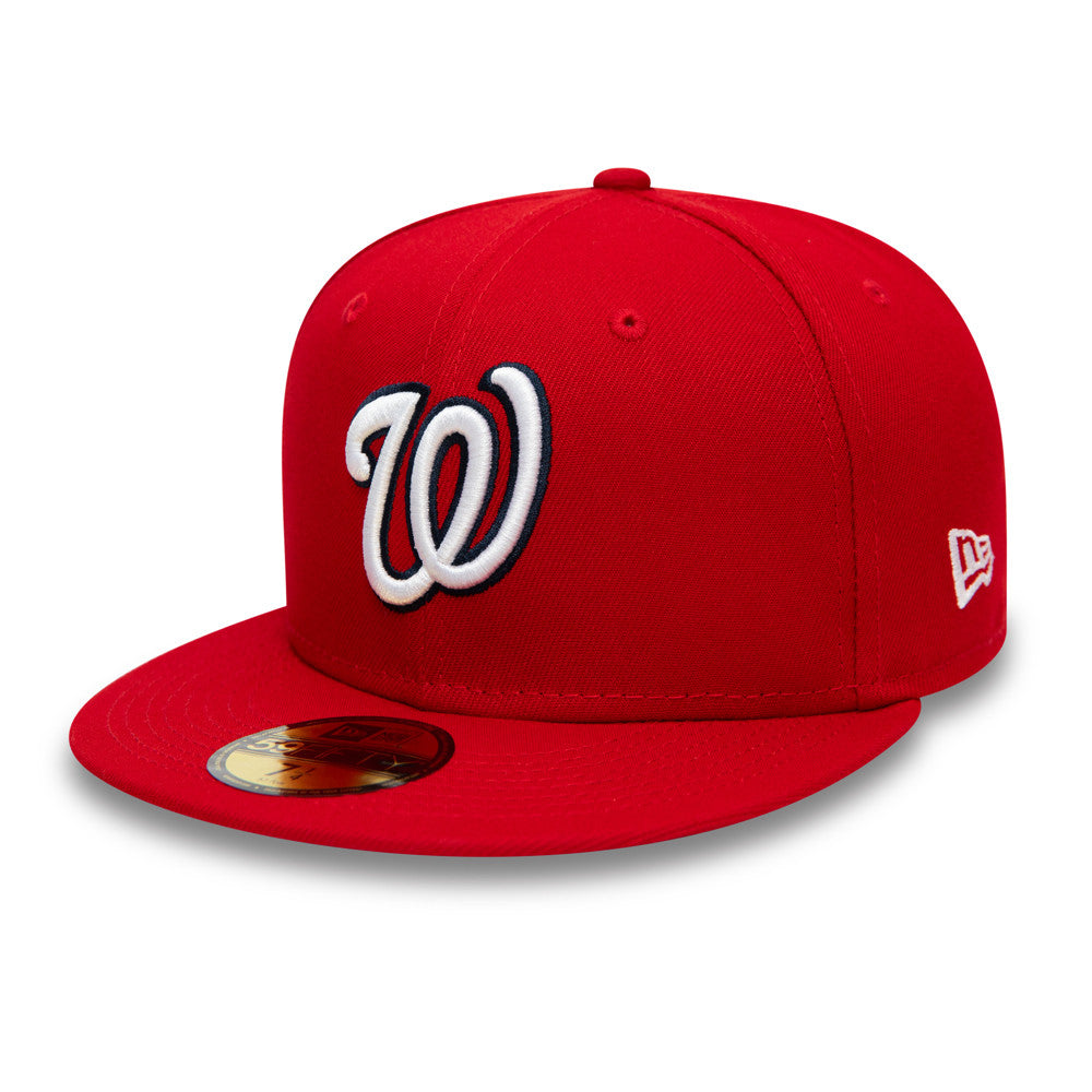59Fifty Fitted Cap Washington Nationals Authentic On Field - Rød - Headz Up 