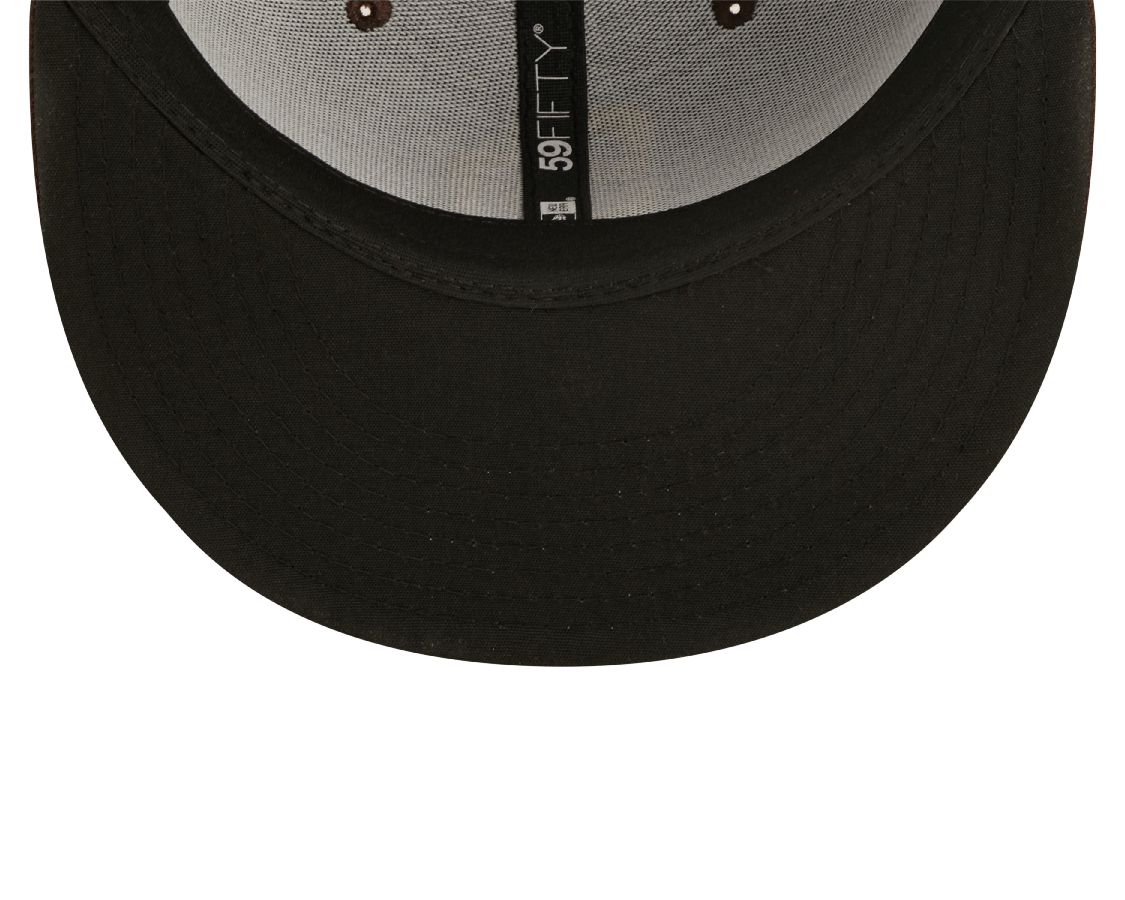 New Era 59FIFTY fitted cap til San Diego Padres, autentisk on-field, brun farve, blødt stof og justerbar pasform